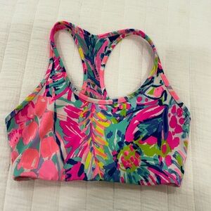 Lilly Pulitzer Luxletic Racerback Sports Bra